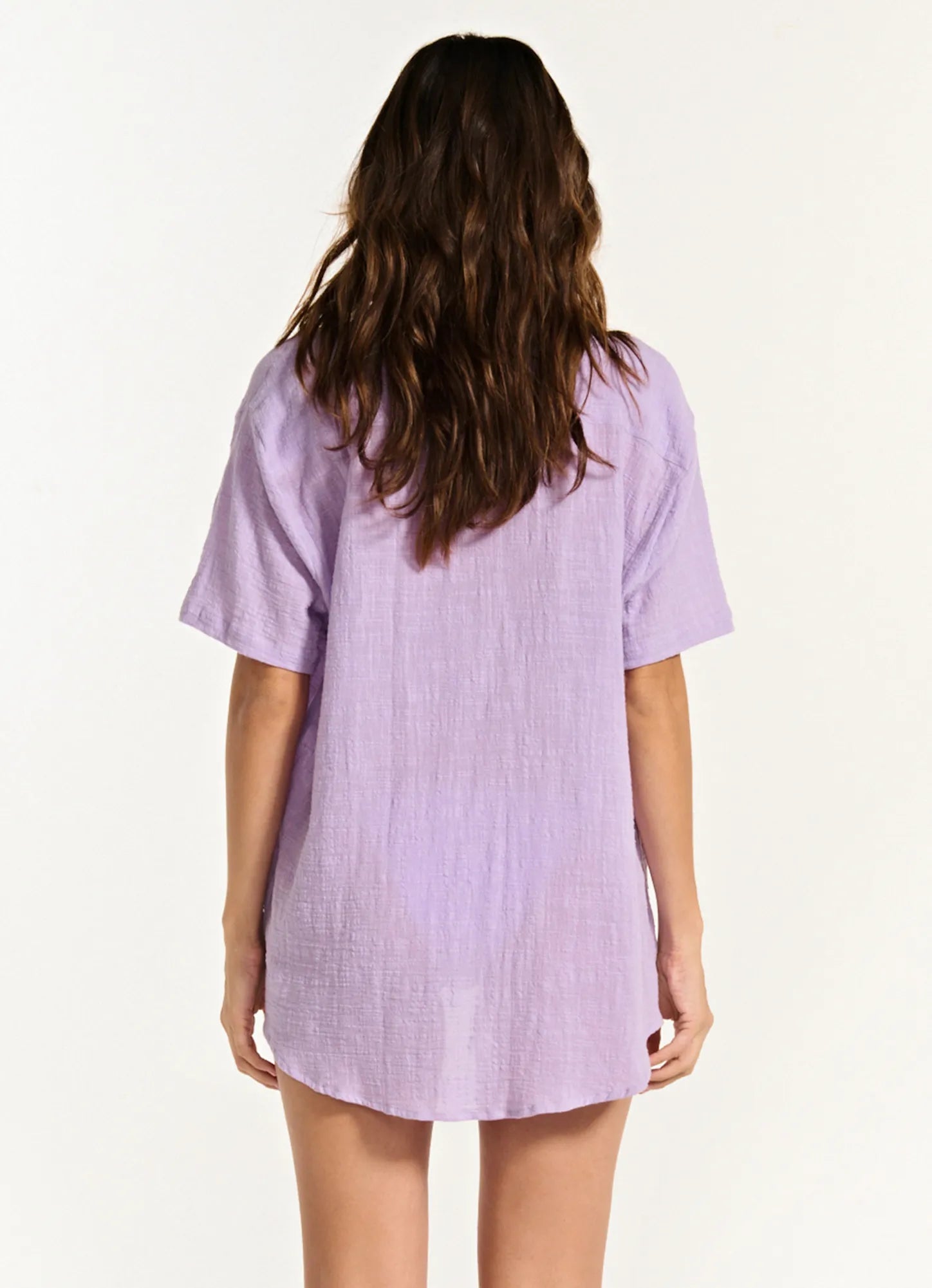 Camisa Sleep Lilas TRIYA