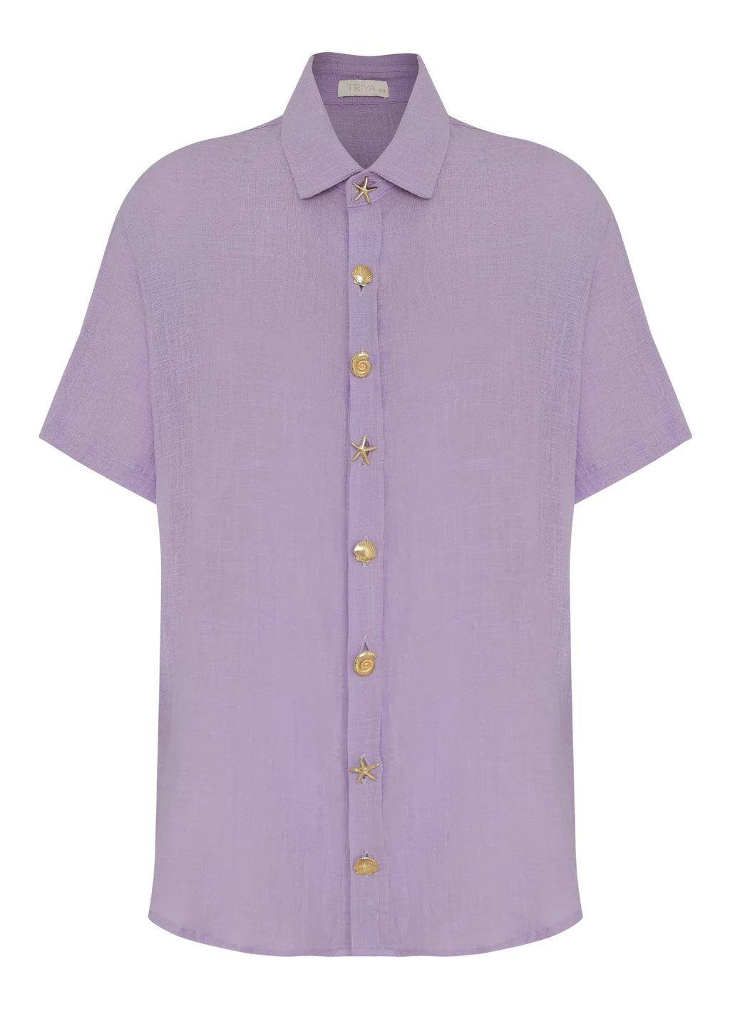 Camisa Sleep Lilas TRIYA