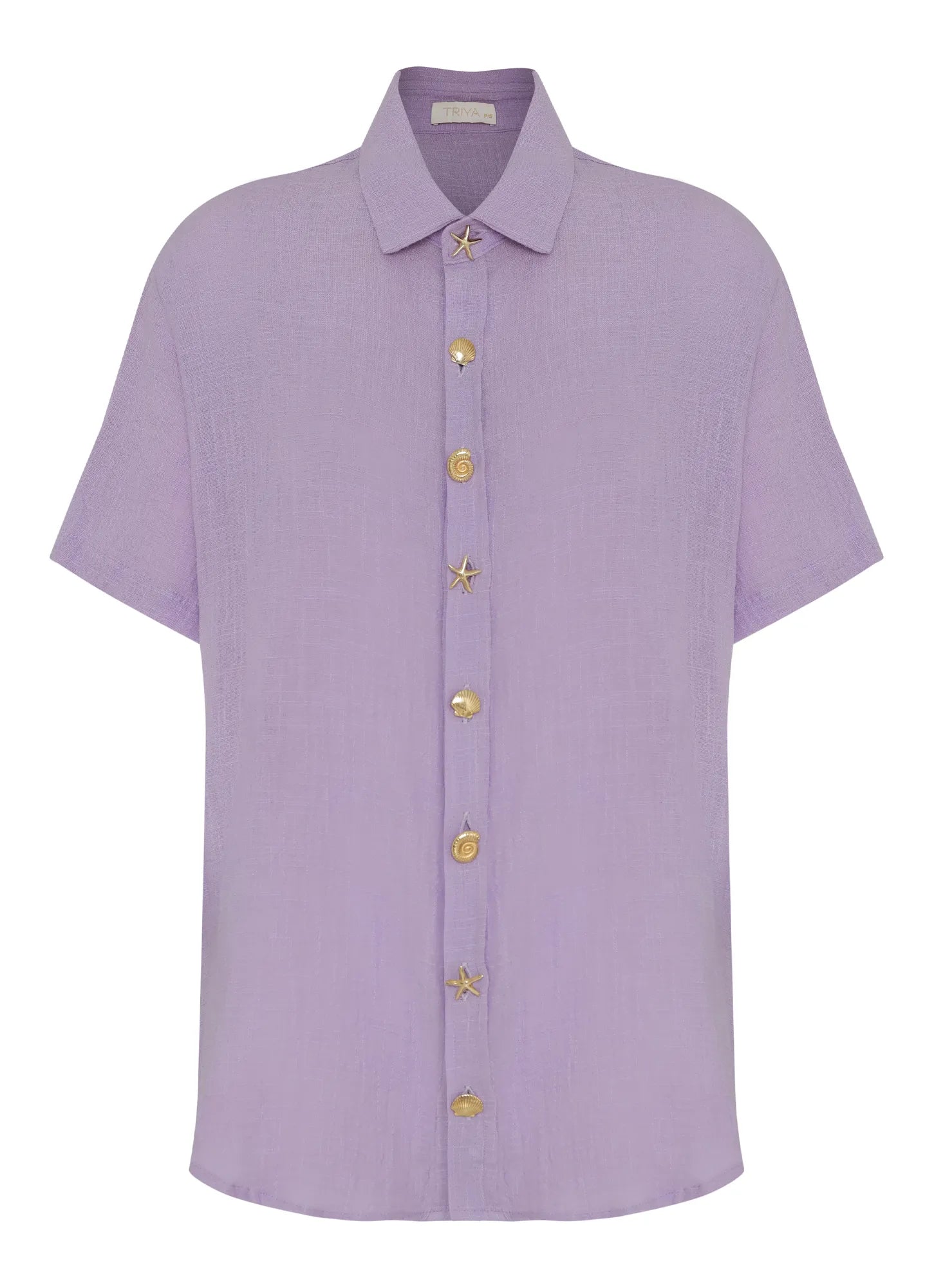 Camisa Sleep Lilas TRIYA