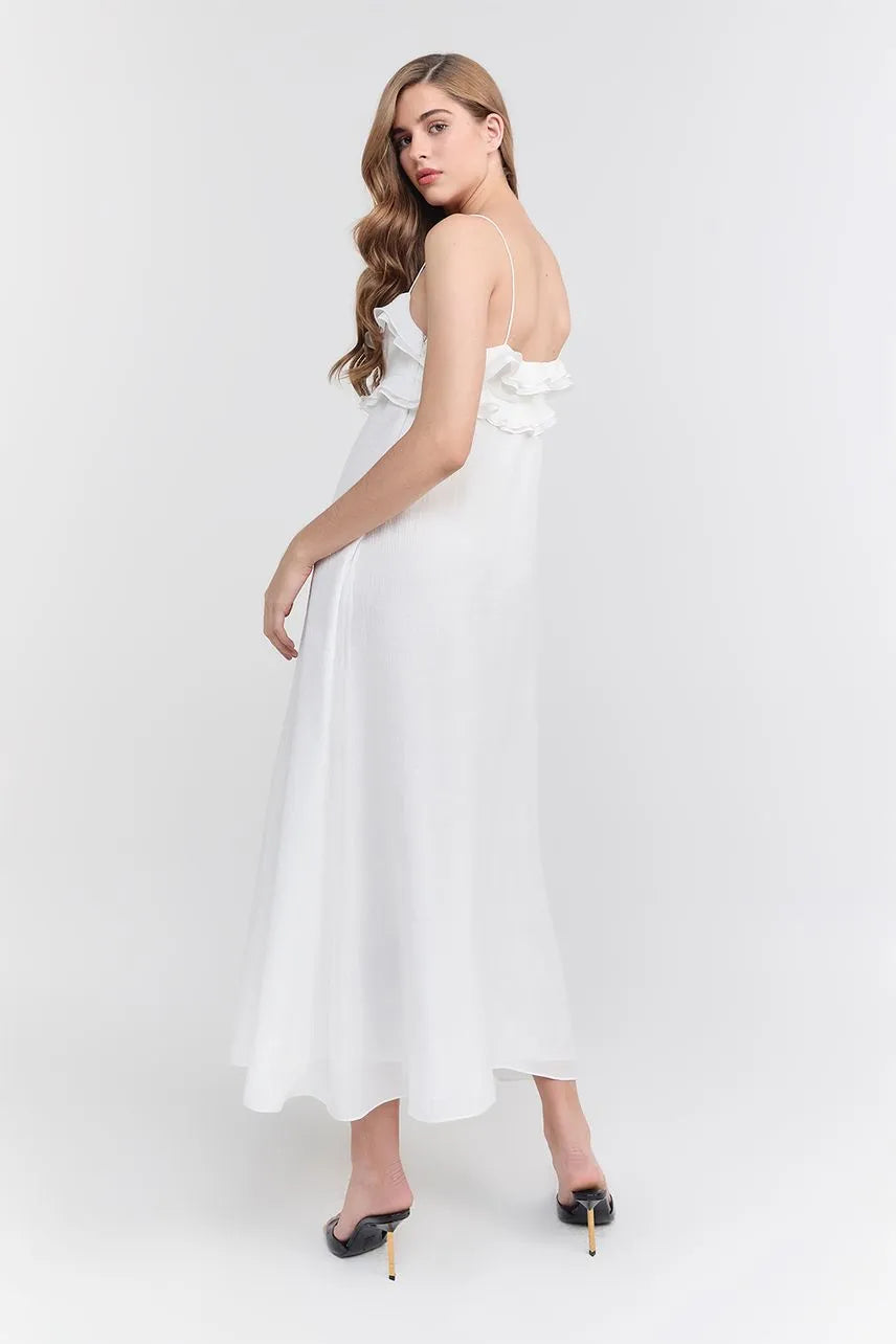 Vestido Longo Marieta NV - Off White