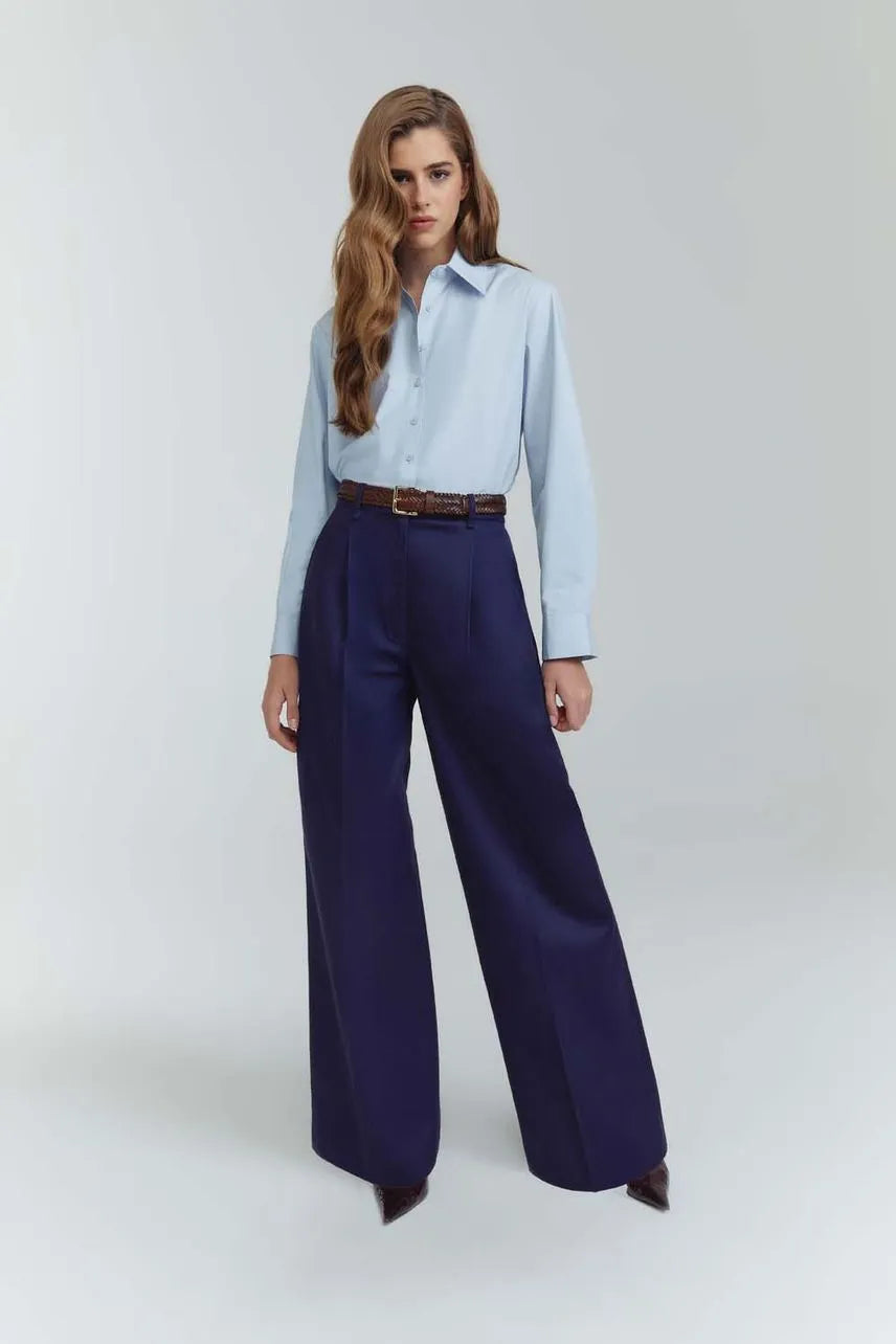 Camisa Sasha - Azul Bebe NV