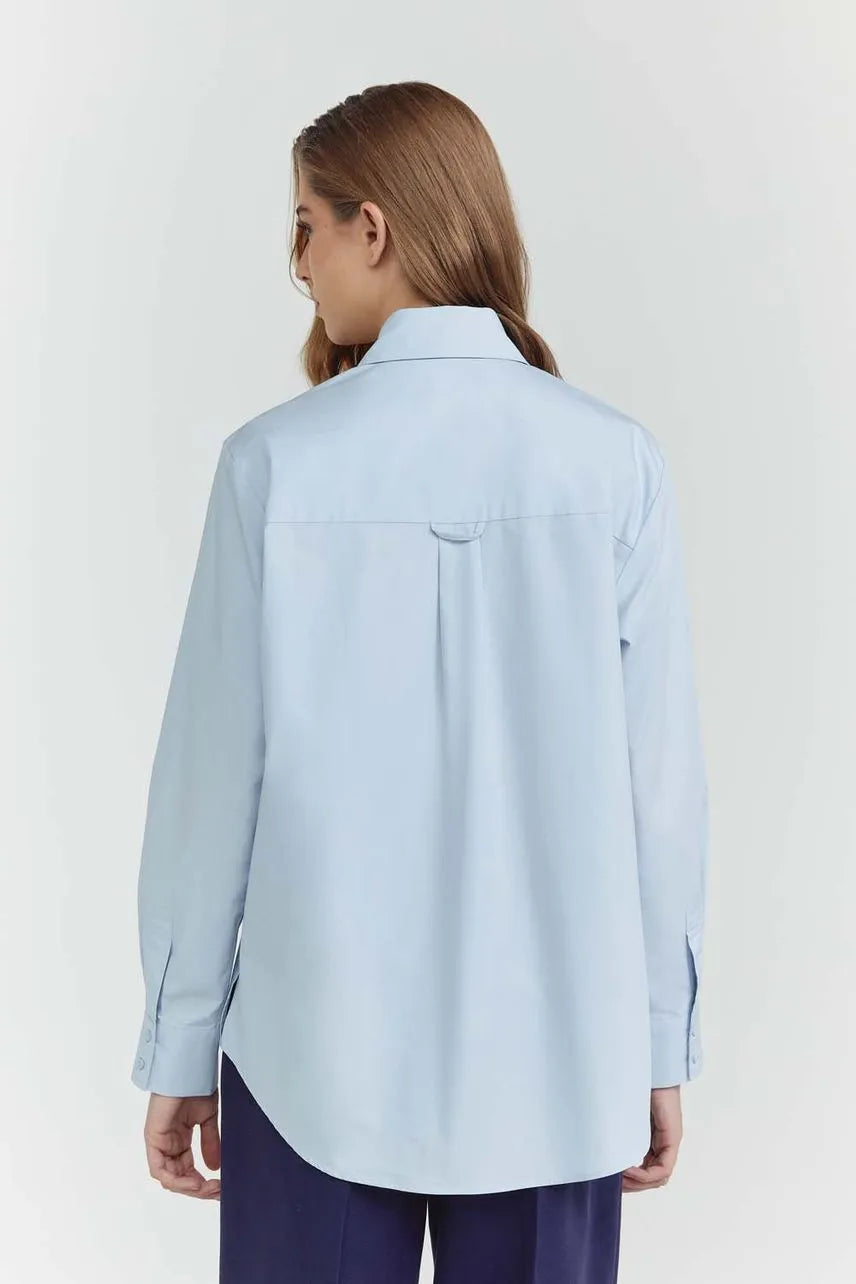 Camisa Sasha - Azul Bebe NV