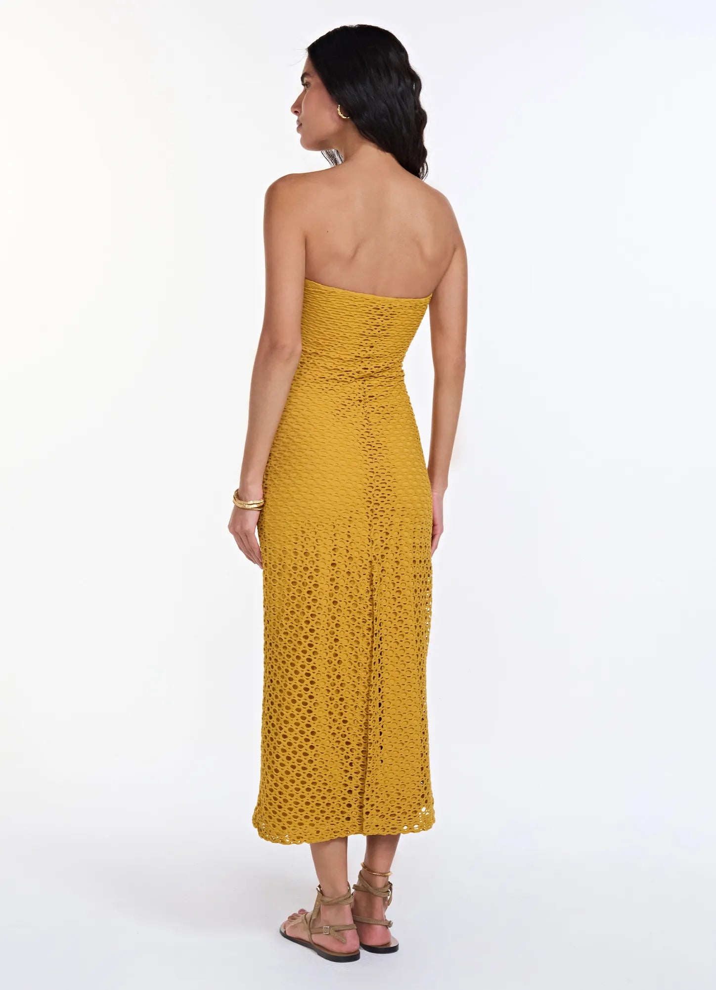Vestido Sereia Amarelo TRIYA