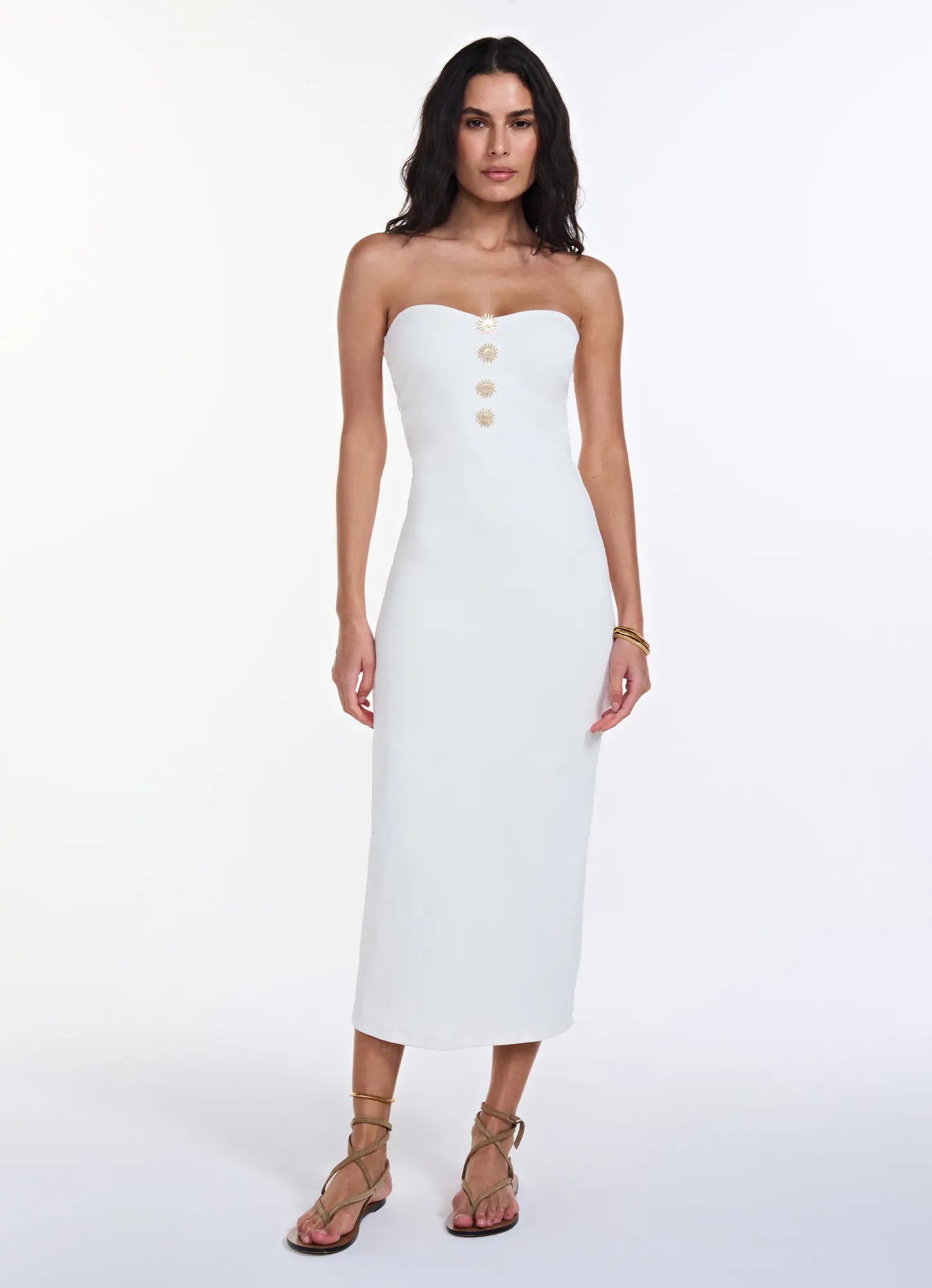 Vestido Ornela Off White TRIYA