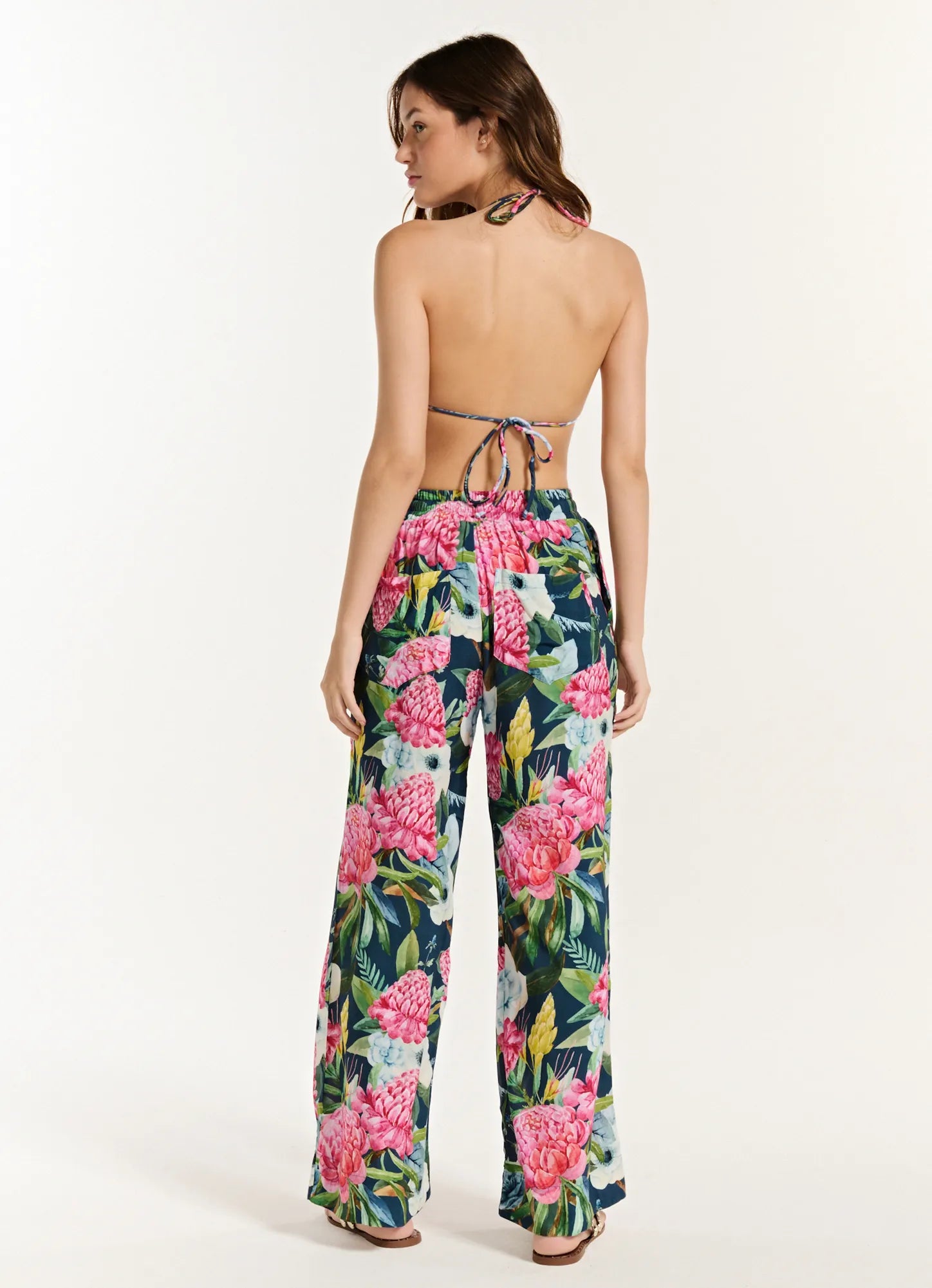 Calça Mariane Tropical Blues TRIYA