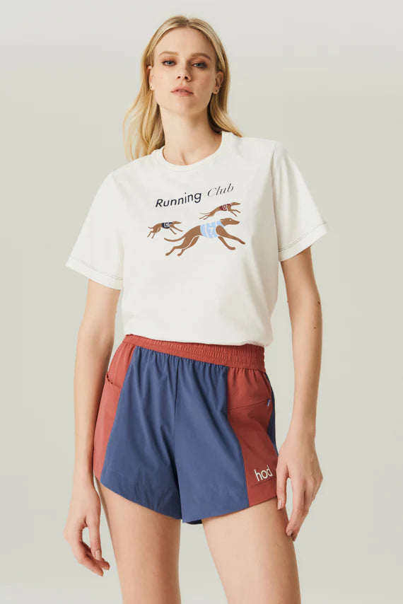 T-SHIRT RUNNING CLUB OFF WHITE HOODMOOD